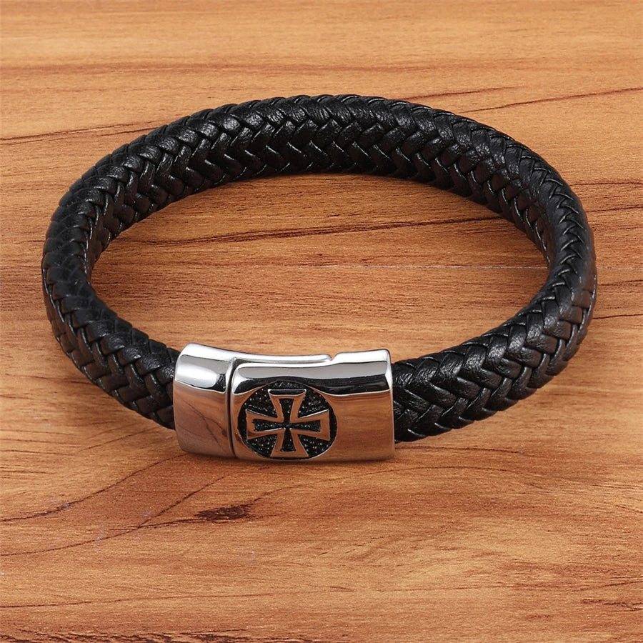 Bracelet Croix Templier