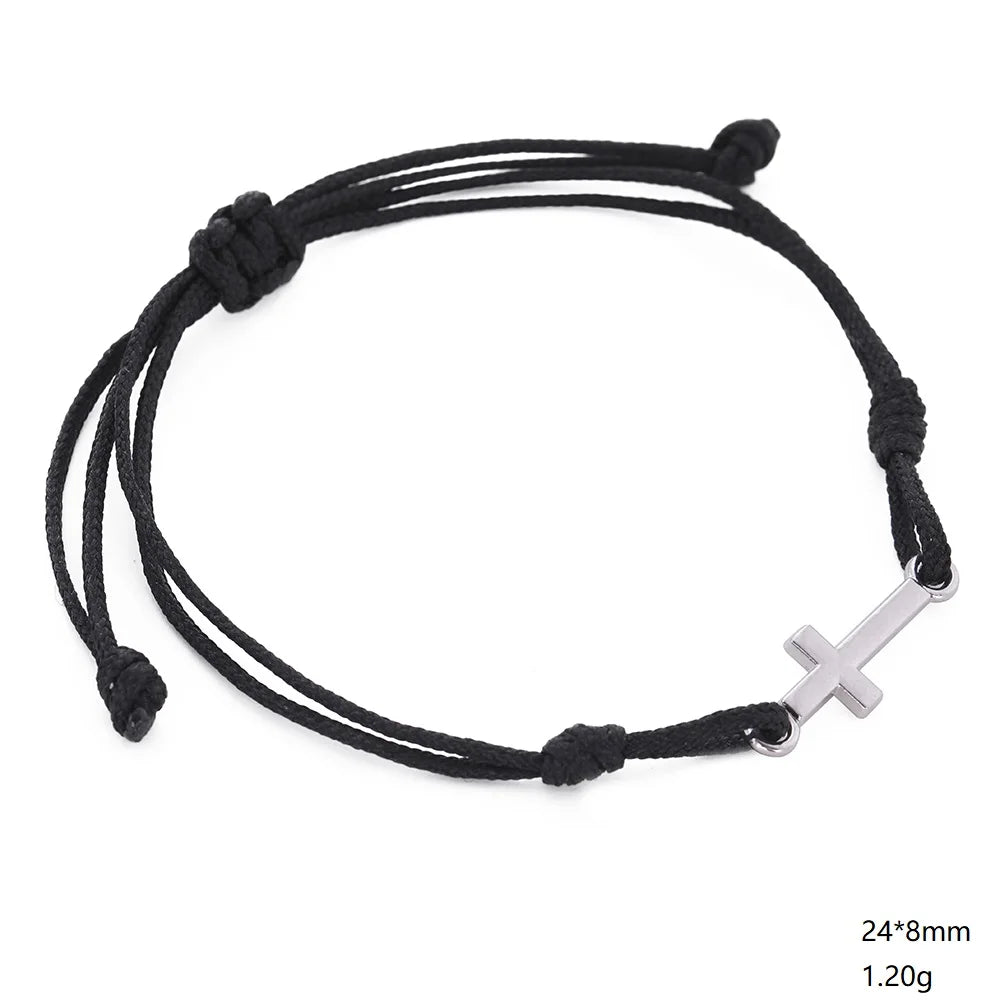 Cracelet Croix avec Écrou