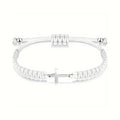Bracelet avec Câbles Croisés