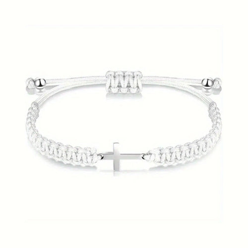 Bracelet avec Câbles Croisés