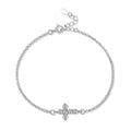 Bracelet avec Croix Diamant