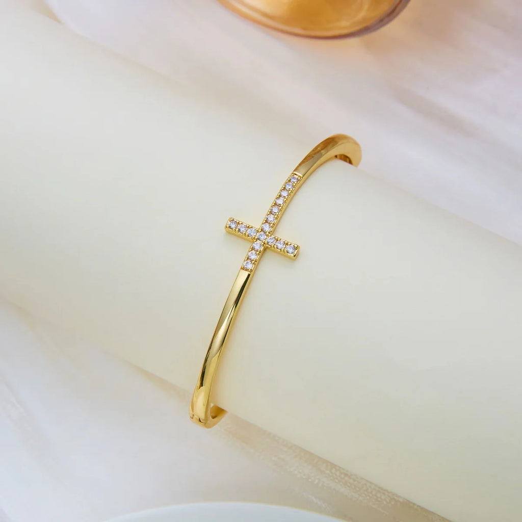 Bracelet Jonc Croix