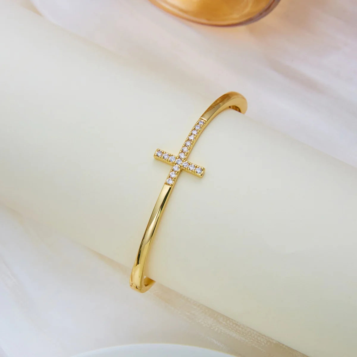 Bracelet Jonc Croix