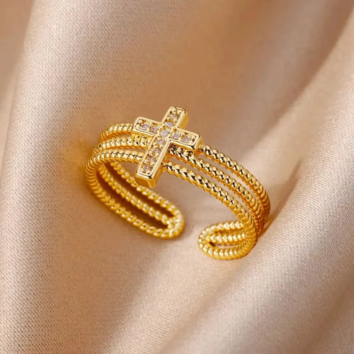 Bague Croix