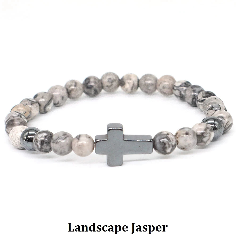 Bracelet Bohème Femme avec Croix