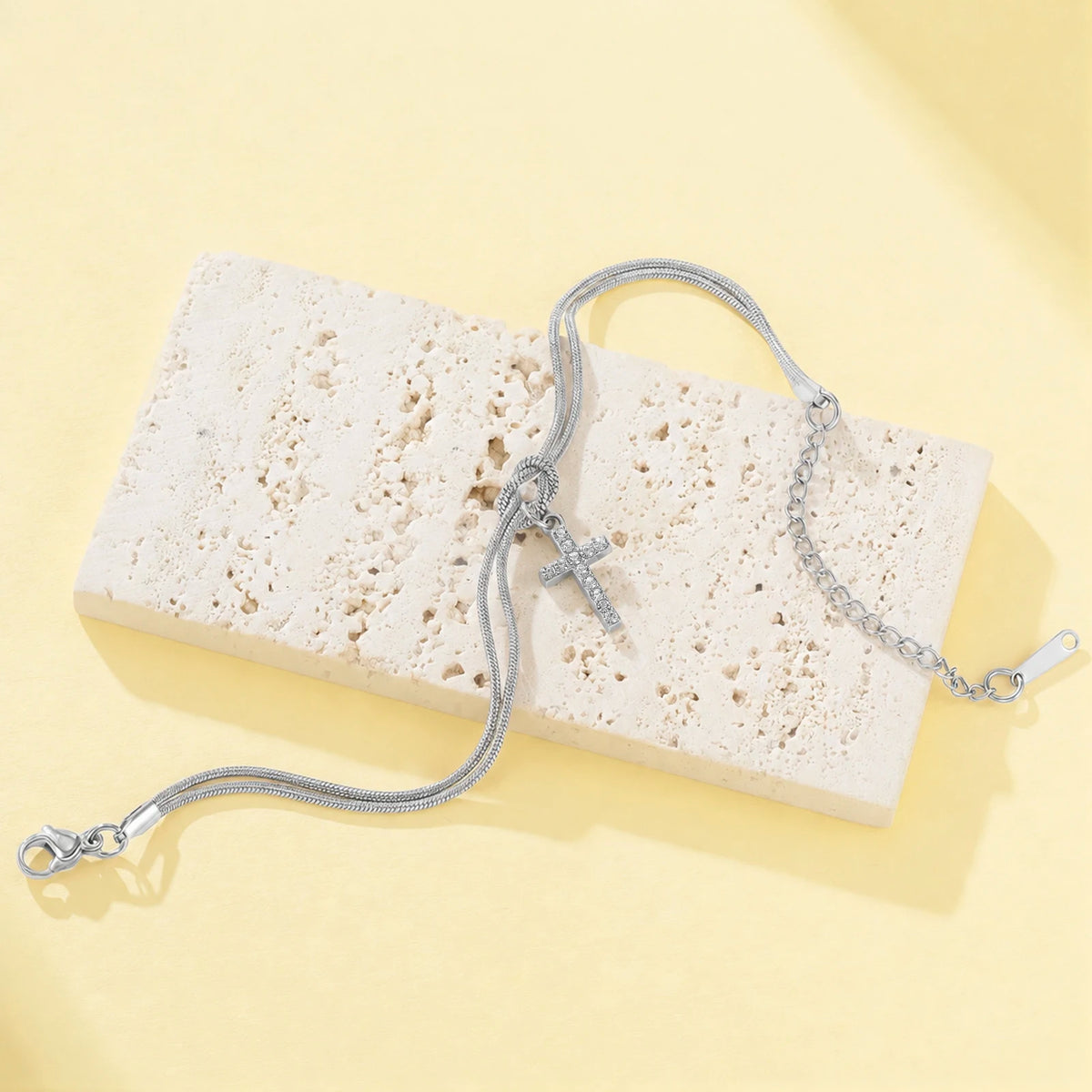 Bracelet Pendentif Croix