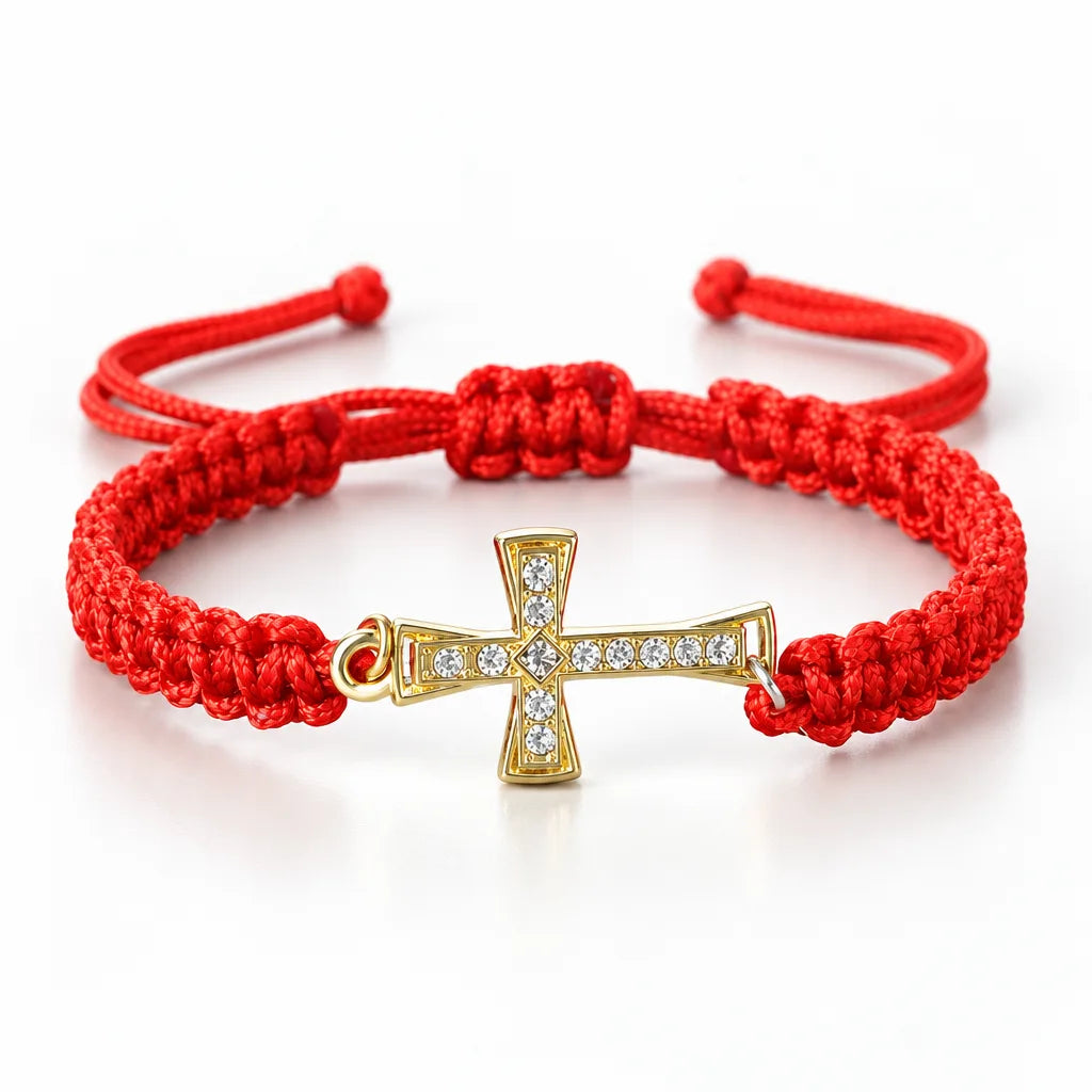 Bracelet Rouge Croix