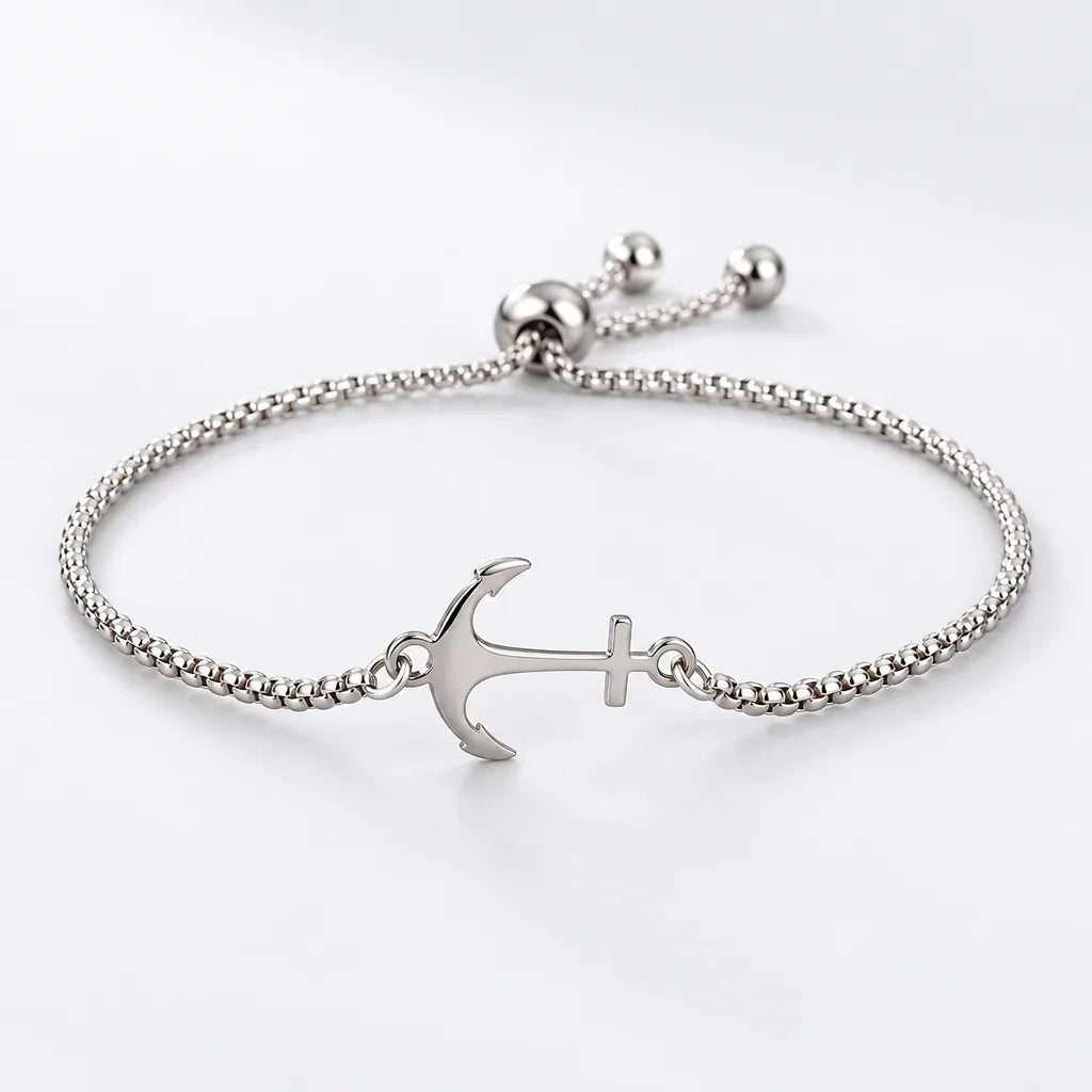 Bracelet Ancre Croix