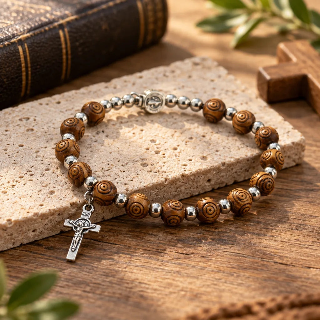 Bracelet avec Croix du Christ