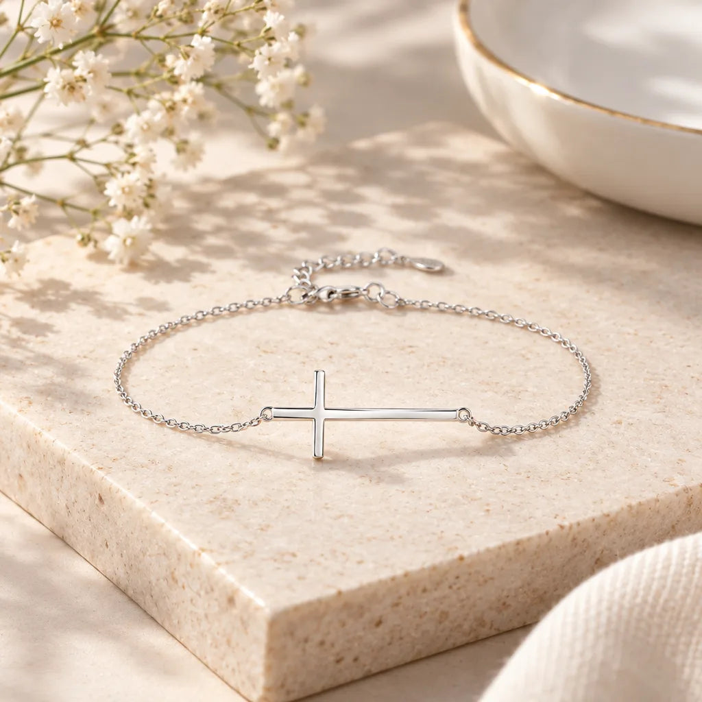Bracelet Croix Horizontale