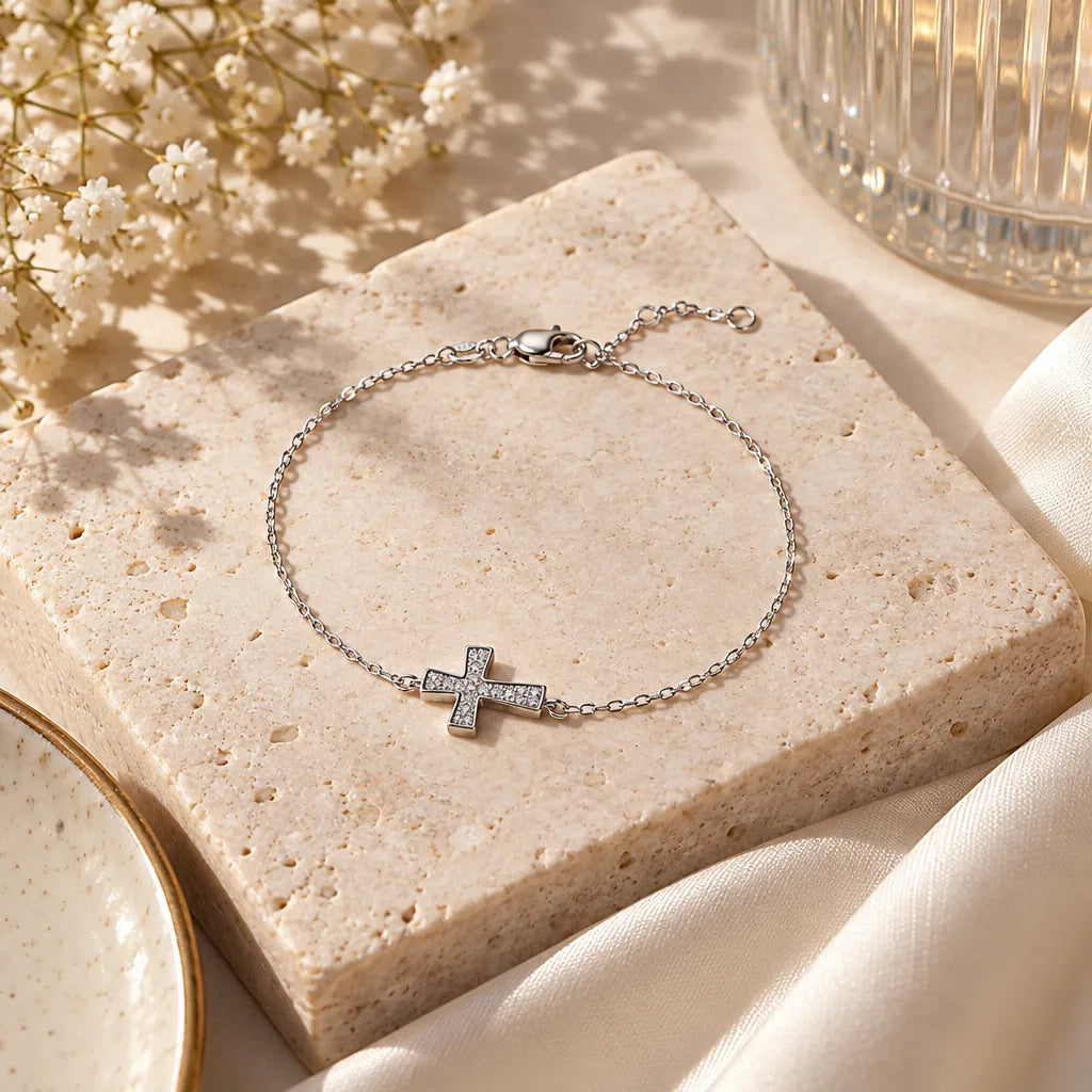 Bracelet avec croix