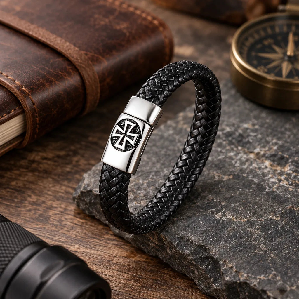 Bracelet Croix Templier