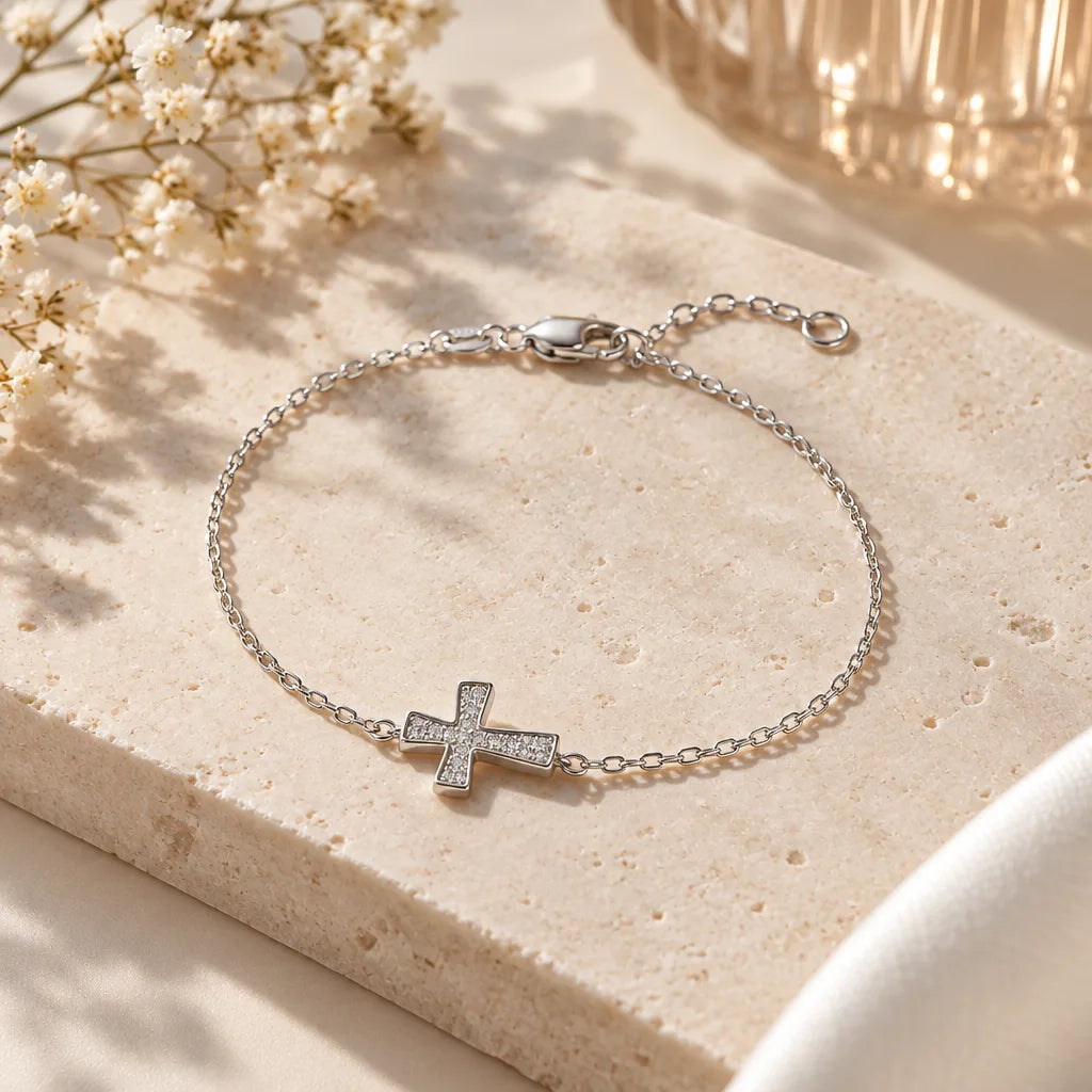Bracelet avec croix