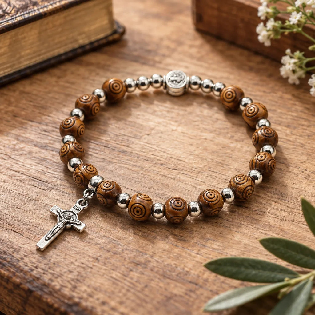 Bracelet avec Croix du Christ