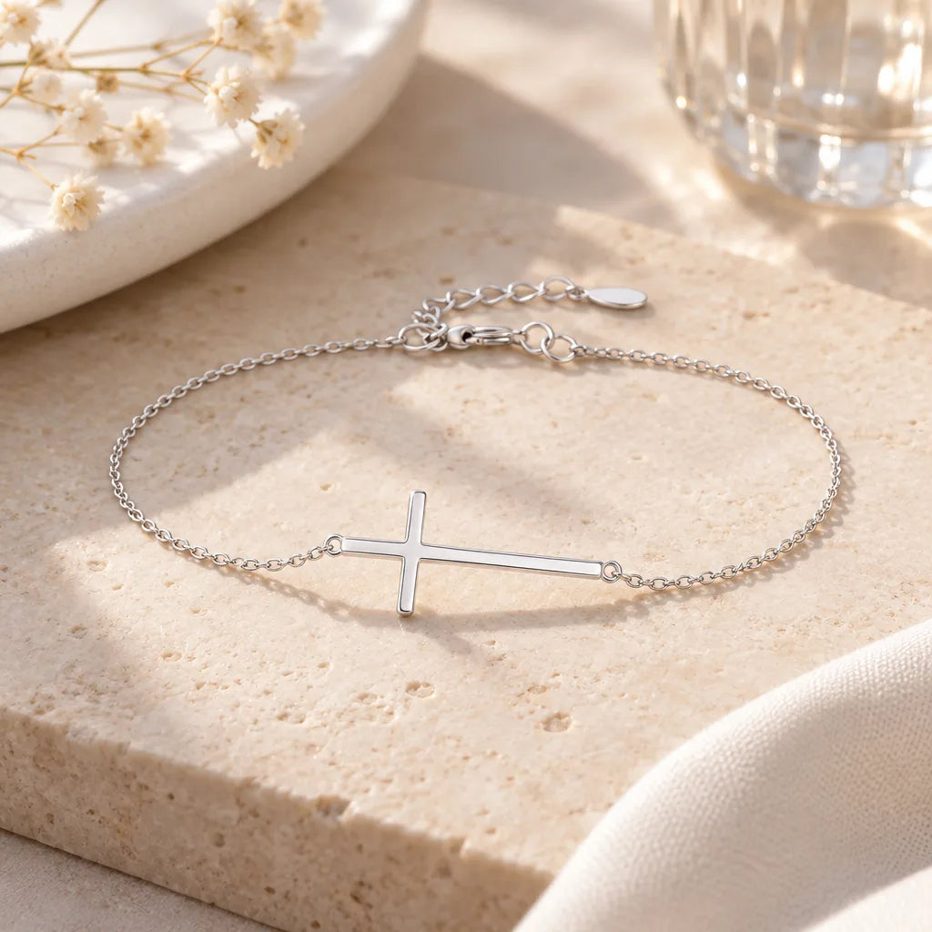 Bracelet Croix Horizontale