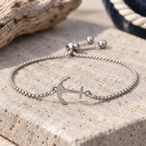 Bracelet Ancre Croix