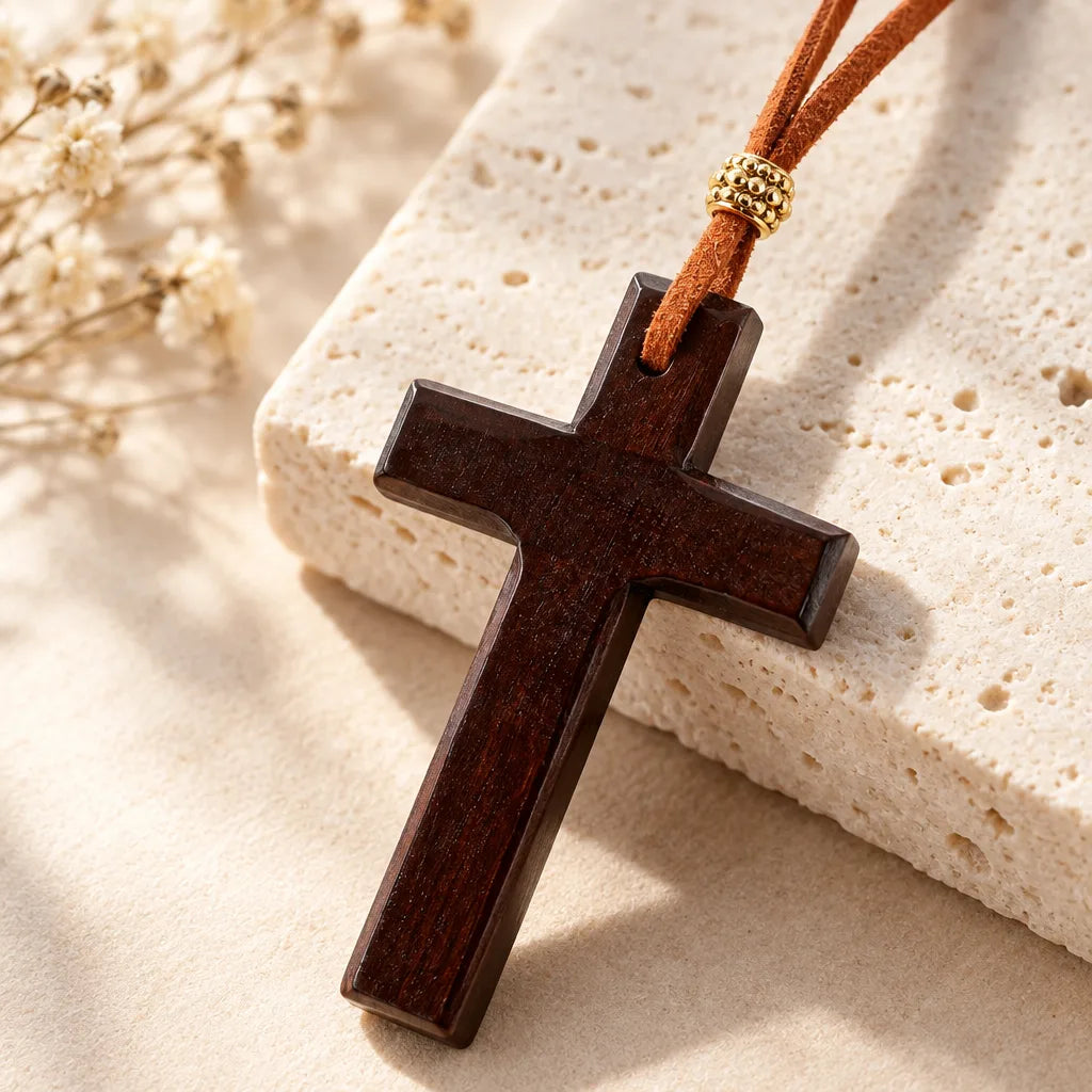 Pendentif Croix pour Rétroviseur de Voiture