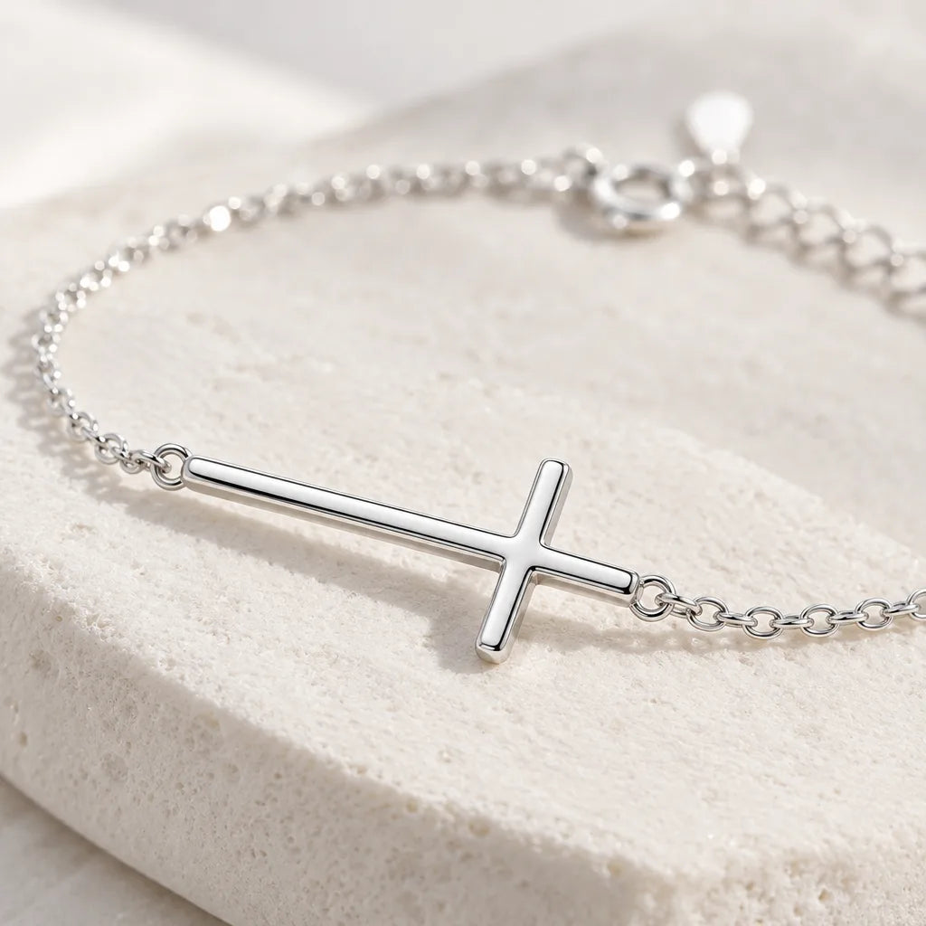 Bracelet Croix Horizontale