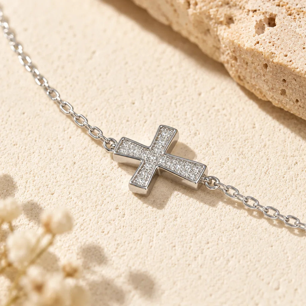 Bracelet avec croix