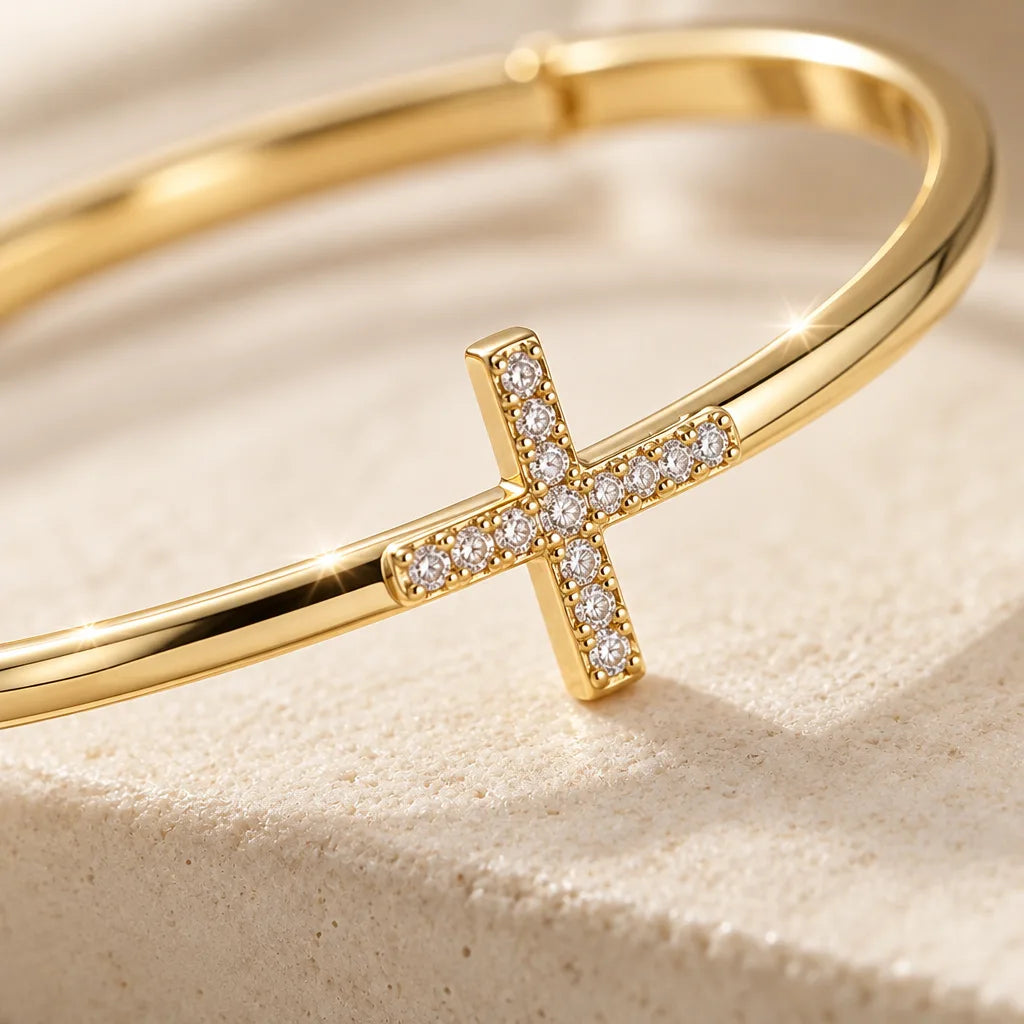 Bracelet Jonc Croix