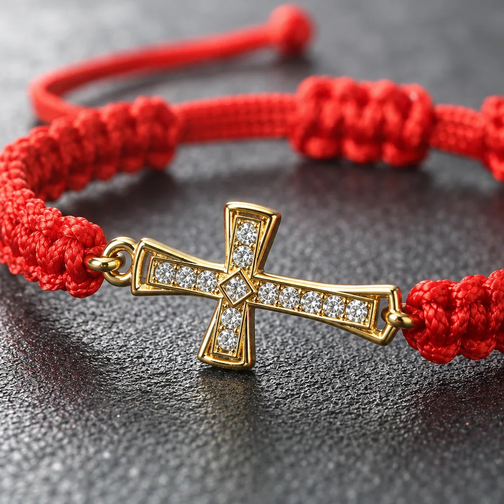 Bracelet Rouge Croix
